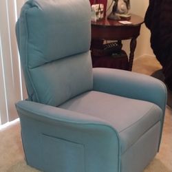 Soft Velvety Recliner Chair - NEW