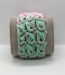 handmade crochet bracelet