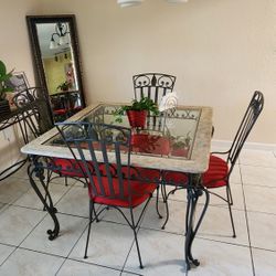 Dining Room Table + Chairs