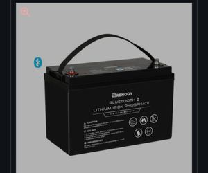 Renogy 12V 100Ah Lithium Iron Phosphate Battery w/ Bluetooth