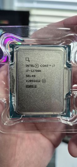 i7-12700K (Golden IMC - 4000MHz Gear 1 / 5.2P / 4.2E) w/ Contact Frame & OG Box