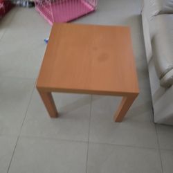Wooden end table