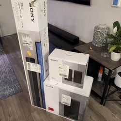 Sony HT-A5000 5.1.2 Home Theater System + SA-SW3 Sub + RS3S Rears - Original Boxes