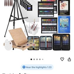 149 Piece Art Easel Set