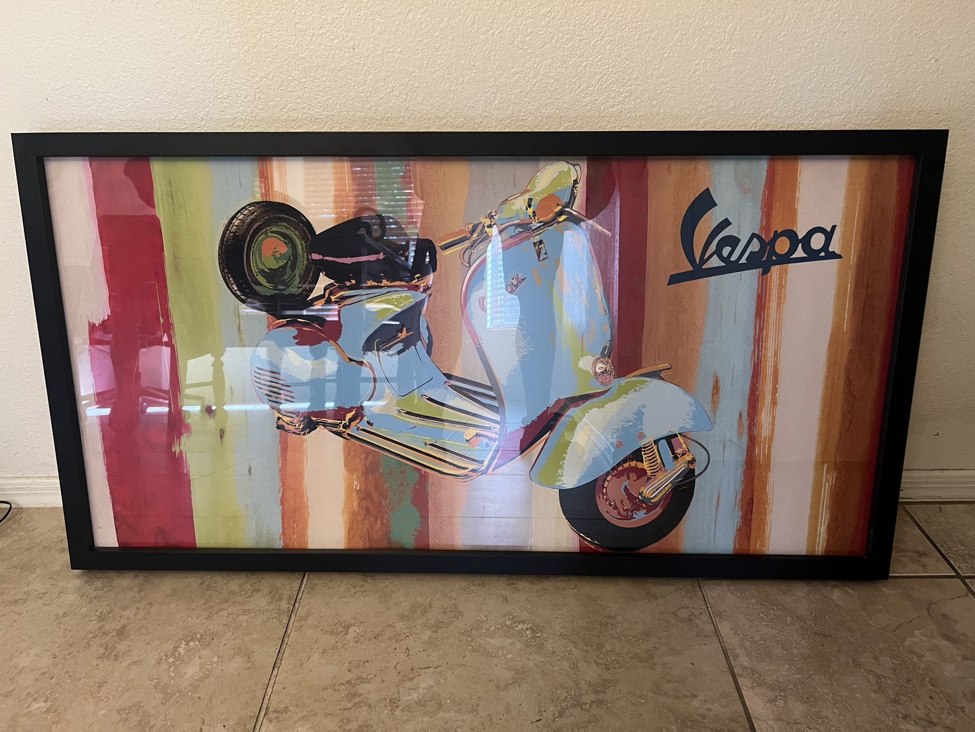Vespa Scooter Art