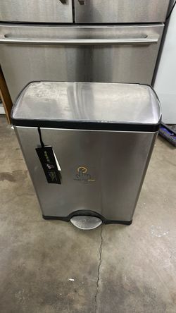 Stainless Steel Step Trash Can Fingerprint Proof