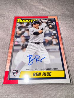 Ben rice card