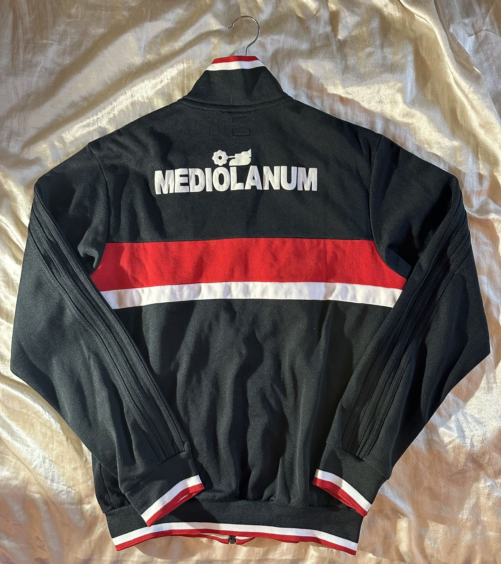 Retro AC Milan Mediolanum Adidas Originals Track Jacket (M) 2006 
