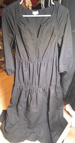World Market Black Tiered Maxi Dress Size L/XL