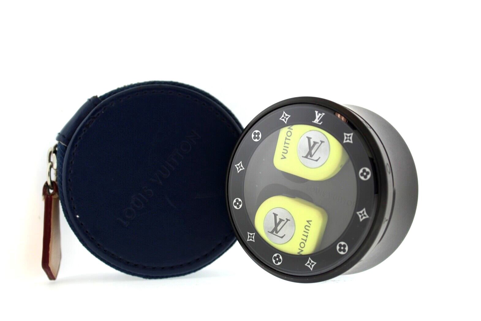 Louis Vuitton Horizon Wireless Earphones Case Monogram Eclipse