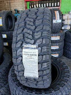 SET DE LLANTAS NUEVAS RADAR RT LT 275 65 18