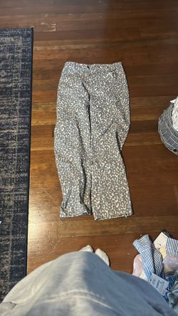 Cheetah Print Jeans 