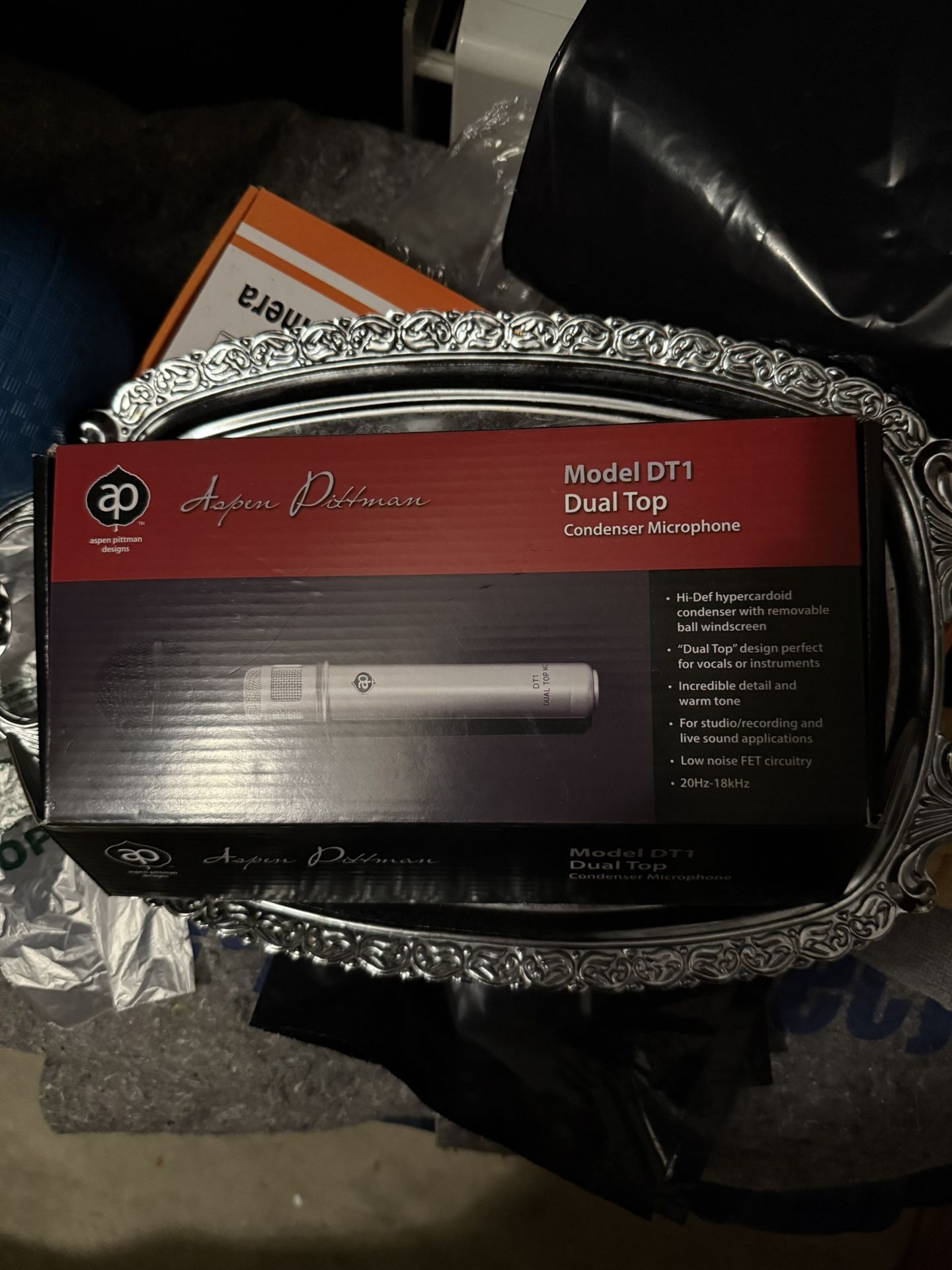 Aspen Pittman Designs DT1 Dual Top Condenser Microphone – Like New (Never Used)