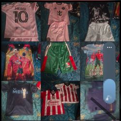 Boys soccer shirts