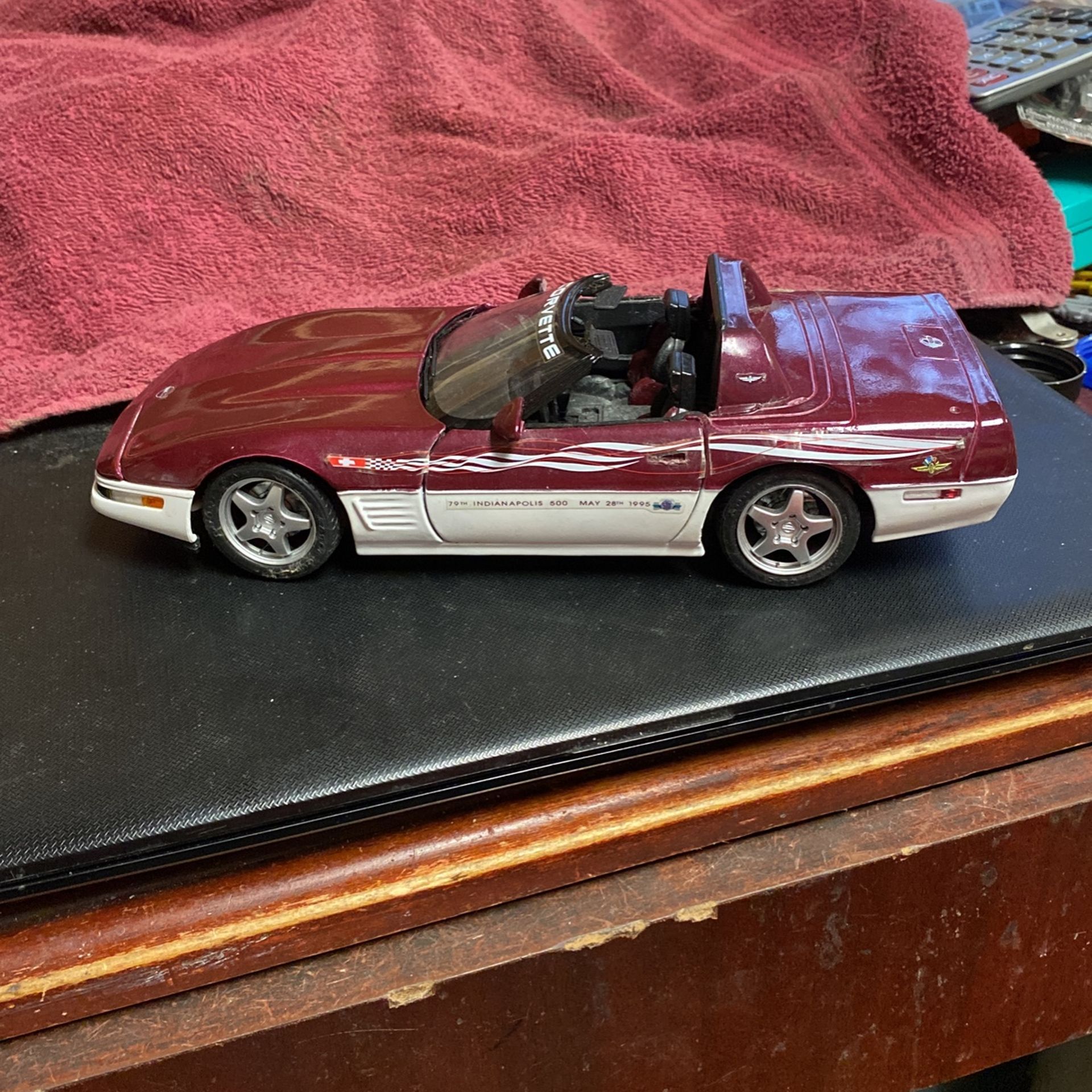 79th Corvette Pace Car. 1/18 Scale Good Condition Die Cast