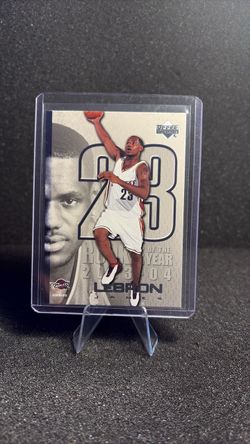 LeBron James upper deck 2005