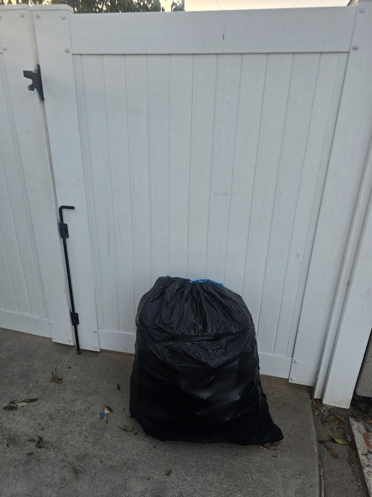 Large Bag Of Recycle  Cans