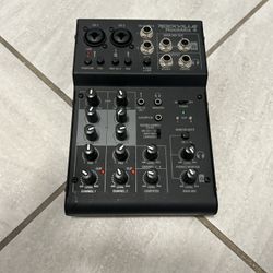 Rockville RockMix 4 Audio Mixer – Compact Pro Studio Quality!