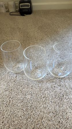 Glass cups