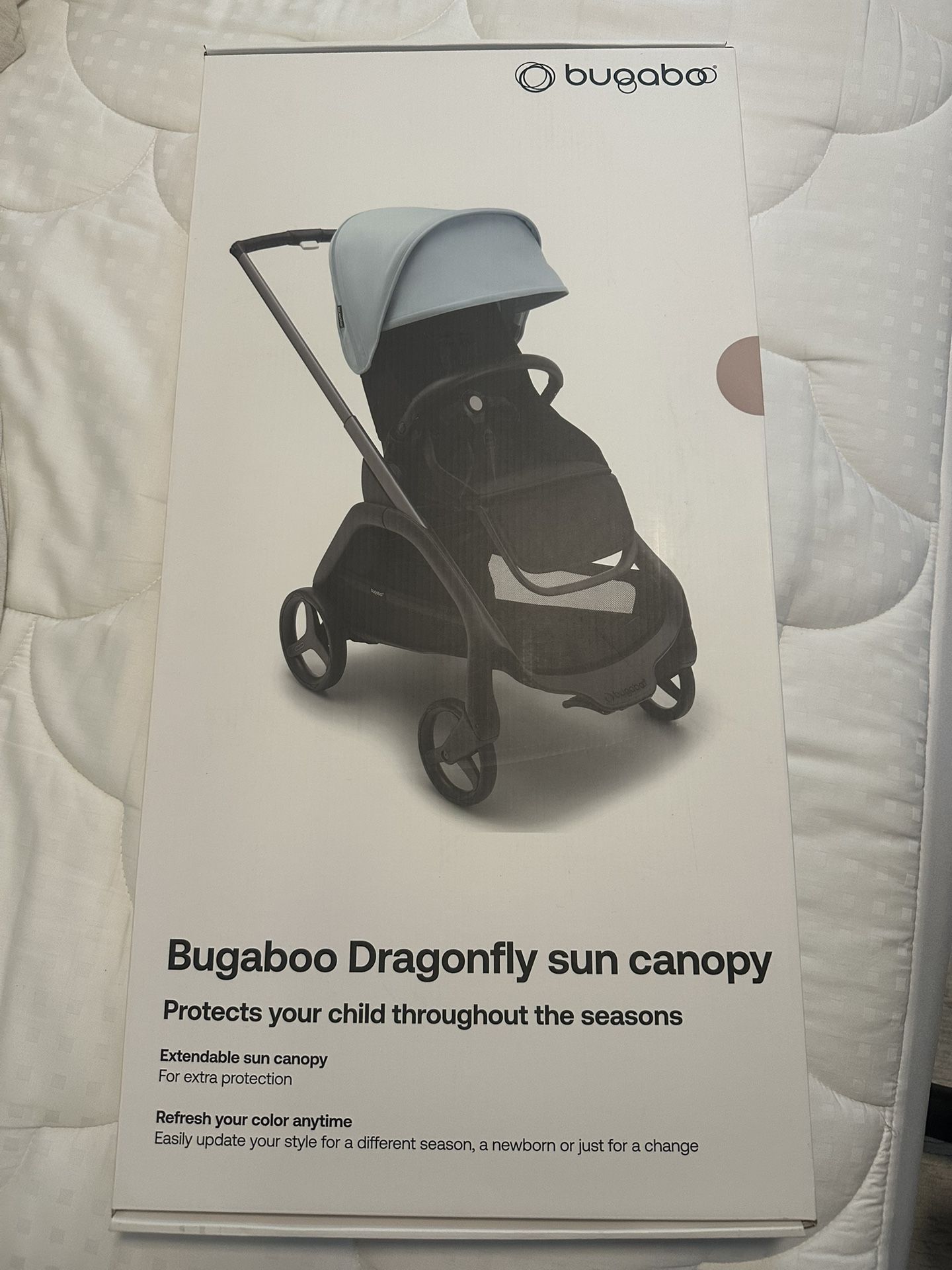 Brand New Bugaboo Dragonfly Sun Canopy In Desert Taupe