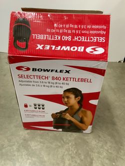BowFlex - SelectTech 840 Adjustable Kettlebell - Black