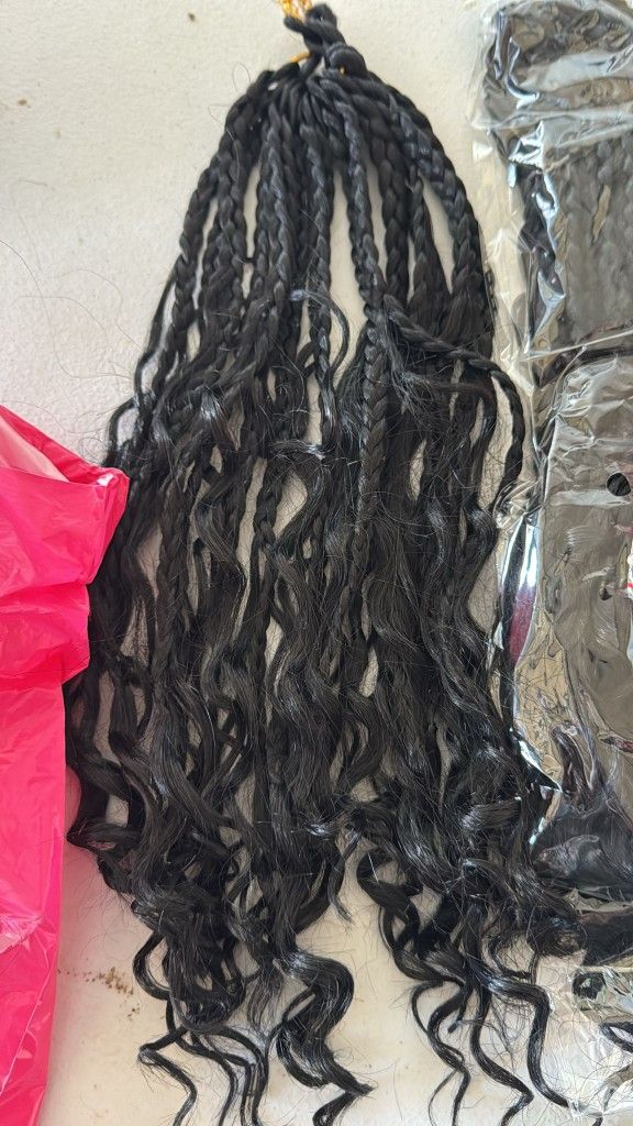 14 Inch Goddess Box Braids Crochet Hair
