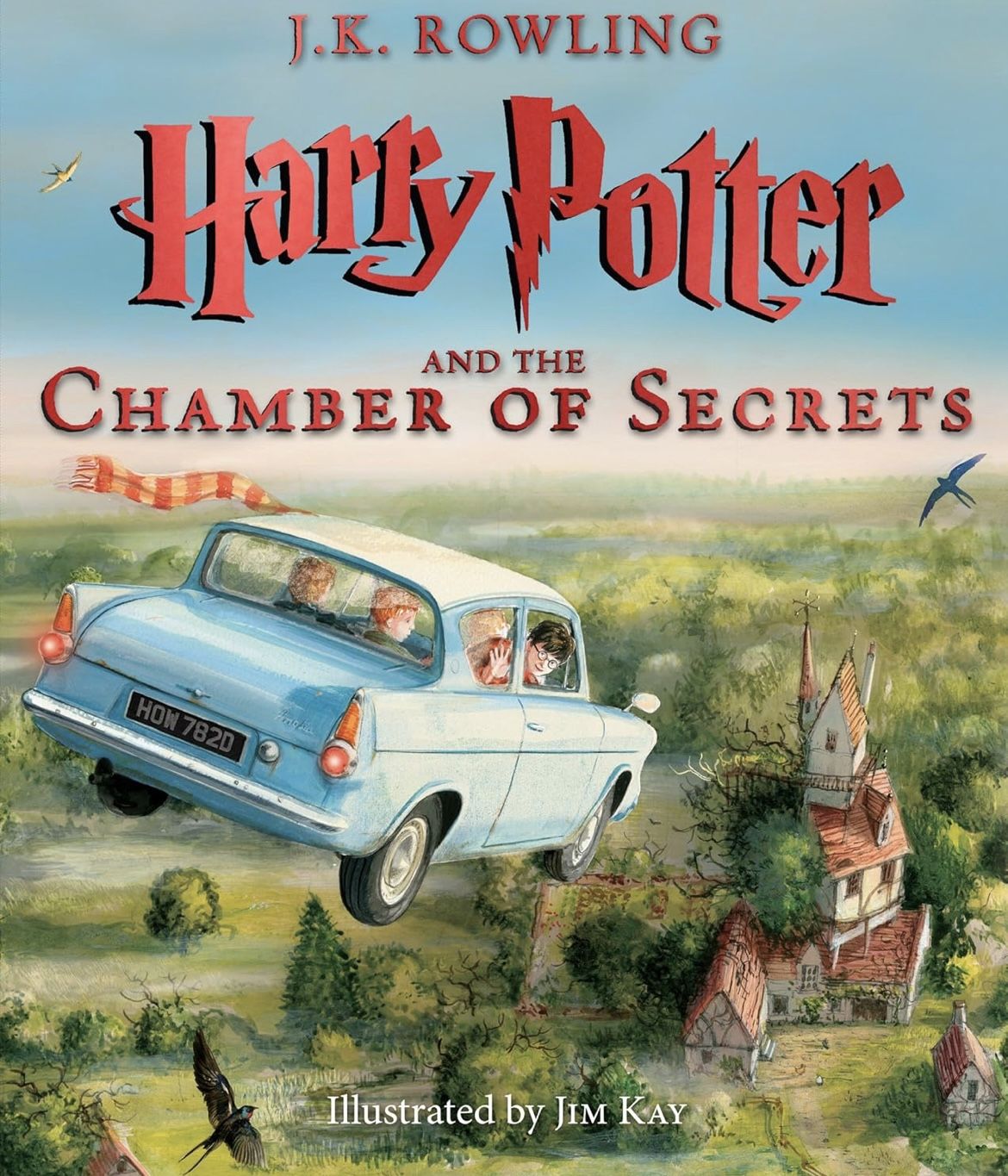 Harry Potter and the Chamber of Secrets: The Illustrated Edition (Harry Potter, Book 2) (2)