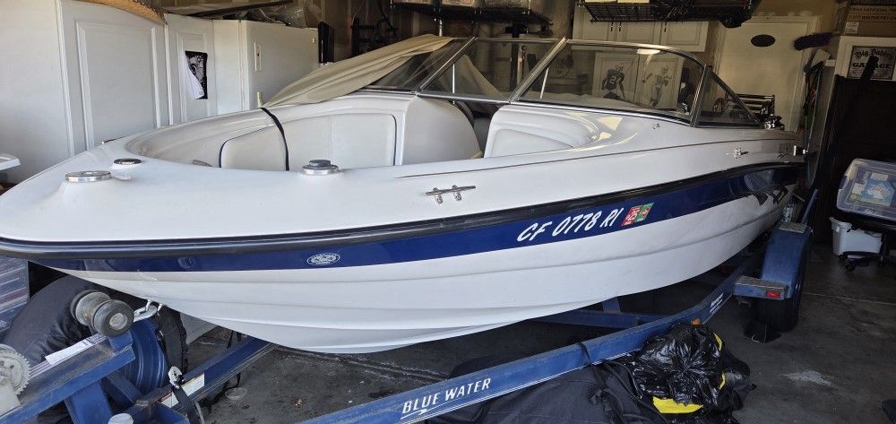 Blue Water Fish N Ski Boat