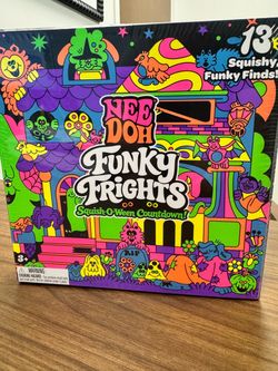 NeeDoh Funky Frights Squish-O-Ween Countdown Set