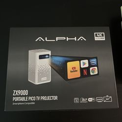 Alpha Zx9000 Portable Pico TV Projector 
