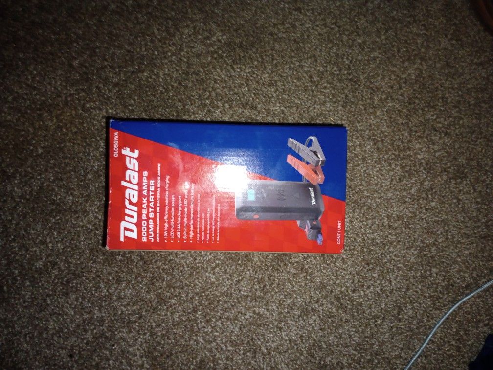 Duralast 2000 Peak Amp Jump Starter