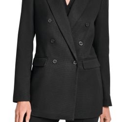 DKNY Women's Long Sleeve Collared Blazer Jacket NEW