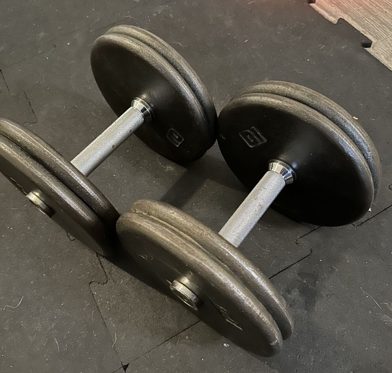 Ivanko 40lb Dumbbells