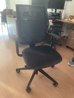3 Steelcase Reply Mesh Office Chairs — $125 Each / $325 Set