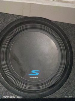 12 inch alpine type S
