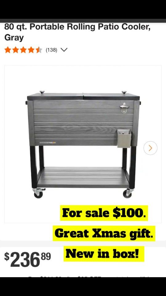 80 Qt Cooler