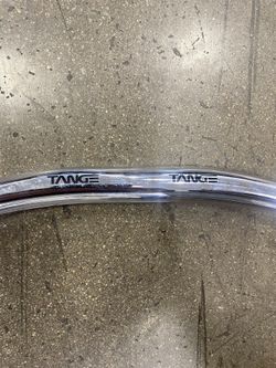 Tang chrome silver track drops