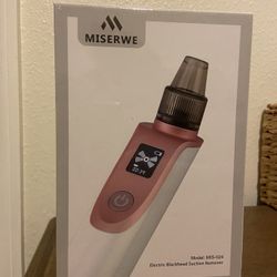 Electric Blackhead Remover Vacuum Pore Cleaner for Acne, Pink, Gift, BRAND NEW