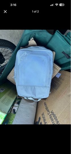 Light Blue Mesh Packing Cube