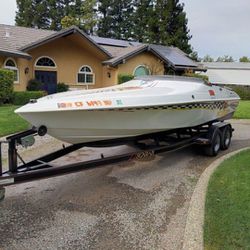 1996 19ft Scarab Speed Boat Custom