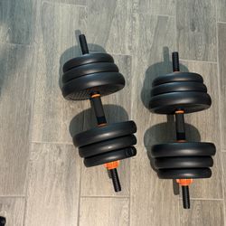Adjustable Dumbell Set 