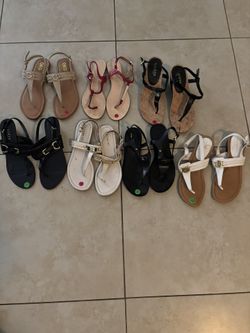   Sandals, Shoes, Different Size And Different Price