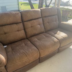 Leather Couch