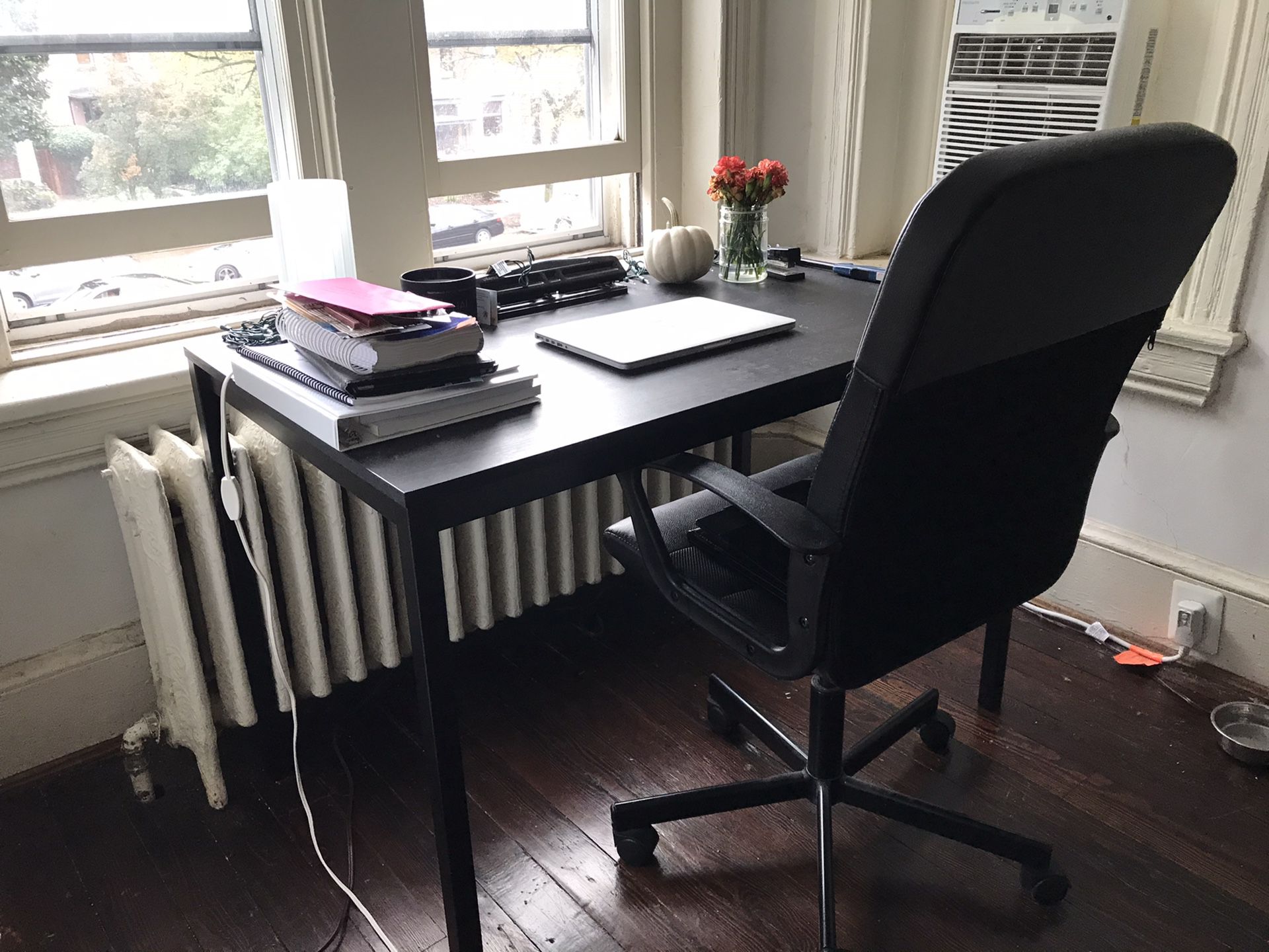 IKEA table/desk and chair set