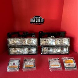 Chevy C10- 1994. 1998 headlights.