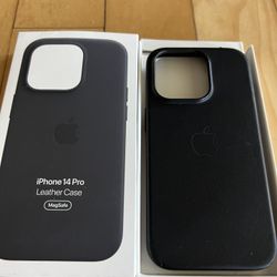 APPLE LEATHER IPHONE 14 PRO CASE
