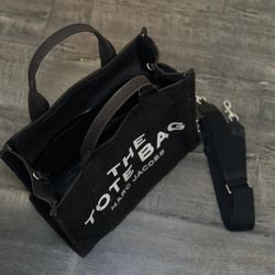 Large Tote Bag, Color Black