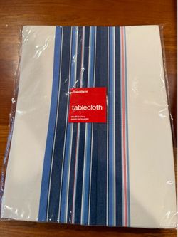 New Crate & Barrel Tablecloth