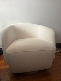 White sofa chair