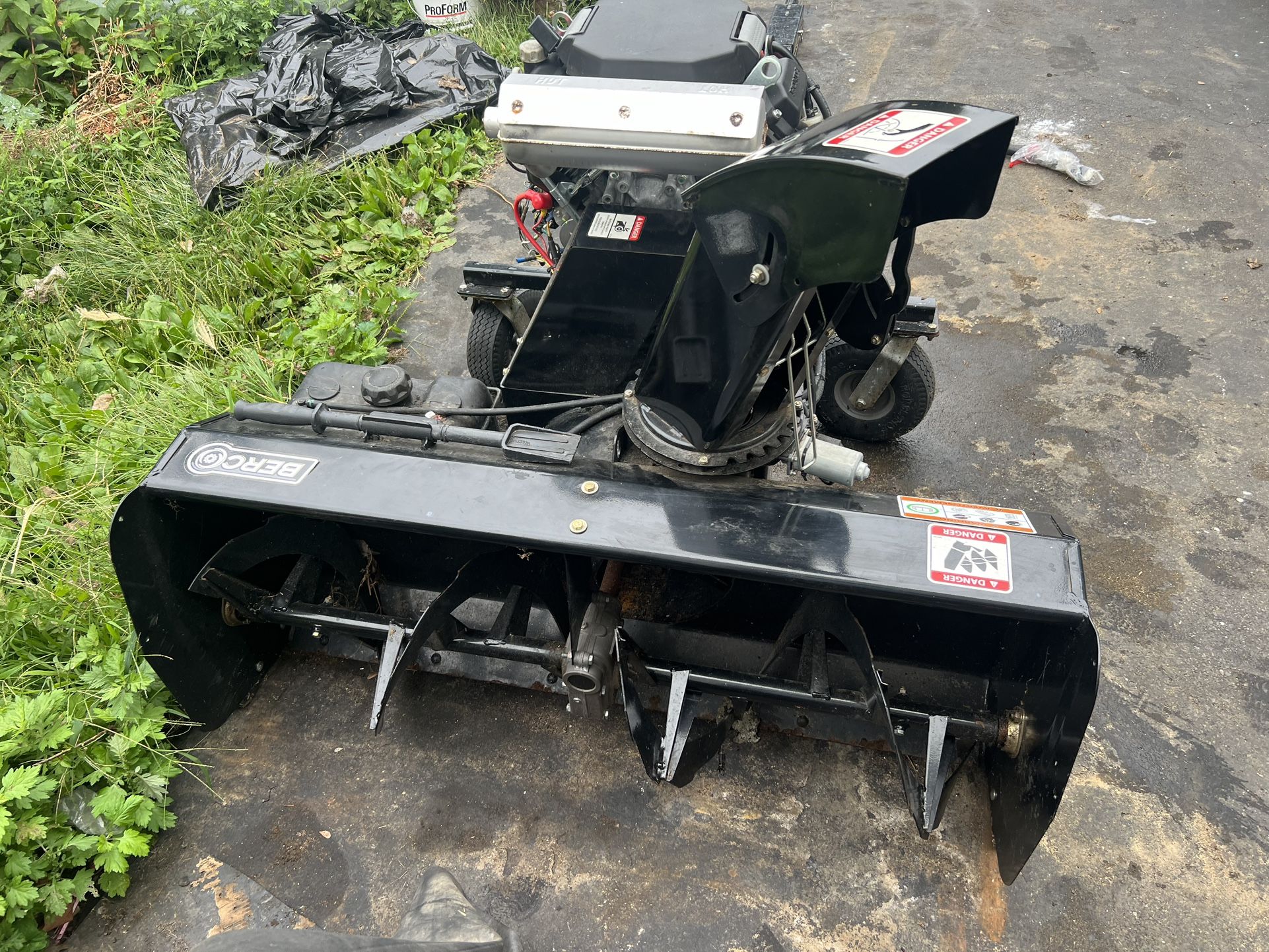 Berco 48” Snowblower For ATV